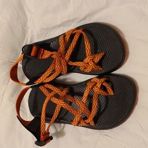 Chaco ZX2 Classic Festival Collection Orange Size 8 With Vibram
